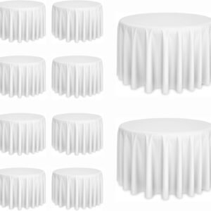 White Round Tablecloths (rental)